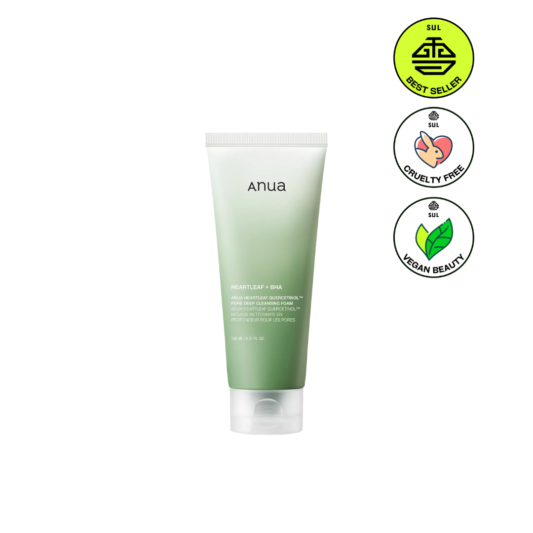 Anua - Heartleaf Quercetinol Pore Deep Cleansing Foam