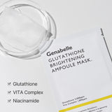 Genabelle Glutathione Brightening Ampoule Mask