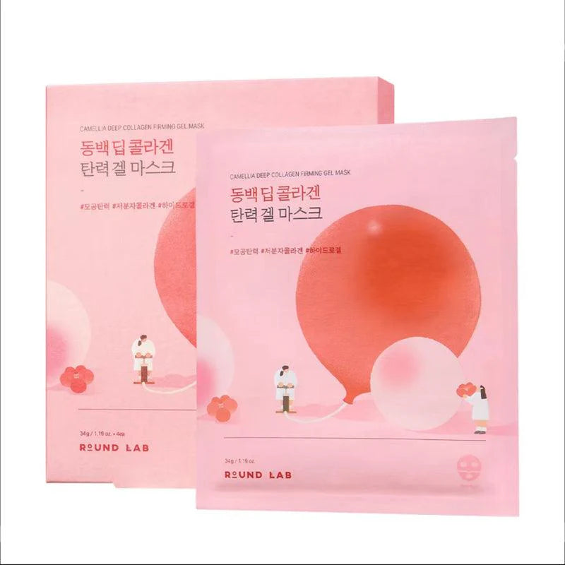 Round Lab - Camellia Deep Collagen Firming Gel Mask