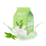 A'pieu - Green Tea Milk Sheet Mask 1pc