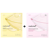 Medicube Gel Mask Duo (PDRN Pink + Kojic Brightening)