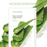 Nature Republic - Real Nature Hydrogel Mask (Aloe) 1pc