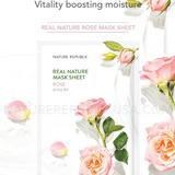 Nature Republic - Real Nature Hydrogel Mask (Rose) 1pc